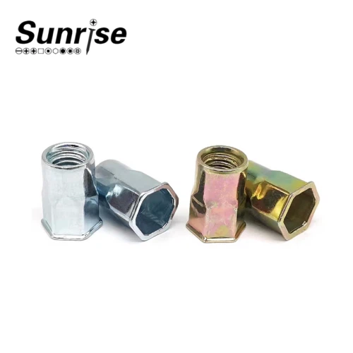 Half Hex Countersunk Head Rivet Nut